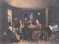 Александр Дорогов. Игроки. Конец 1840-х