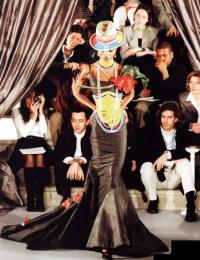 Эклектическое платье от Джона Гальяно (Christian Dior, 1997)