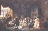 Станислав Хлебовский. Ассамблея при Петре I. 1860-1884