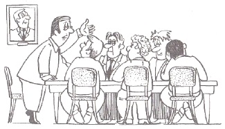 Нормы поведения во время собраний, совещаний, конференций