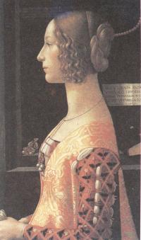 Доменико Гирландайо. Портрет Джованны дельи Альбицци. Около 1489