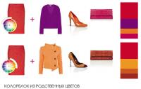 Зимой яркие расцветки color blocking