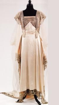 Кружевное платье работы М. Калло-Жербер 1915 года