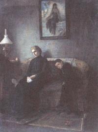 Михаил Клодт. Сироты. 1888