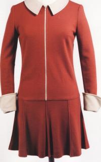 Мини-платье из шерстяного джерси (Мэри Куант, 1964г)