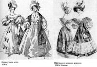Мода 30-х годов XIX века