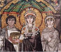 Парадное византийском императирицы Федоры
