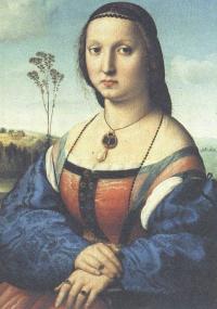 Рафаэль Санти. Портрет Маддалены Дони. 1506