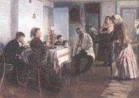 Владимир Маковский. Наём прислуги. 1891